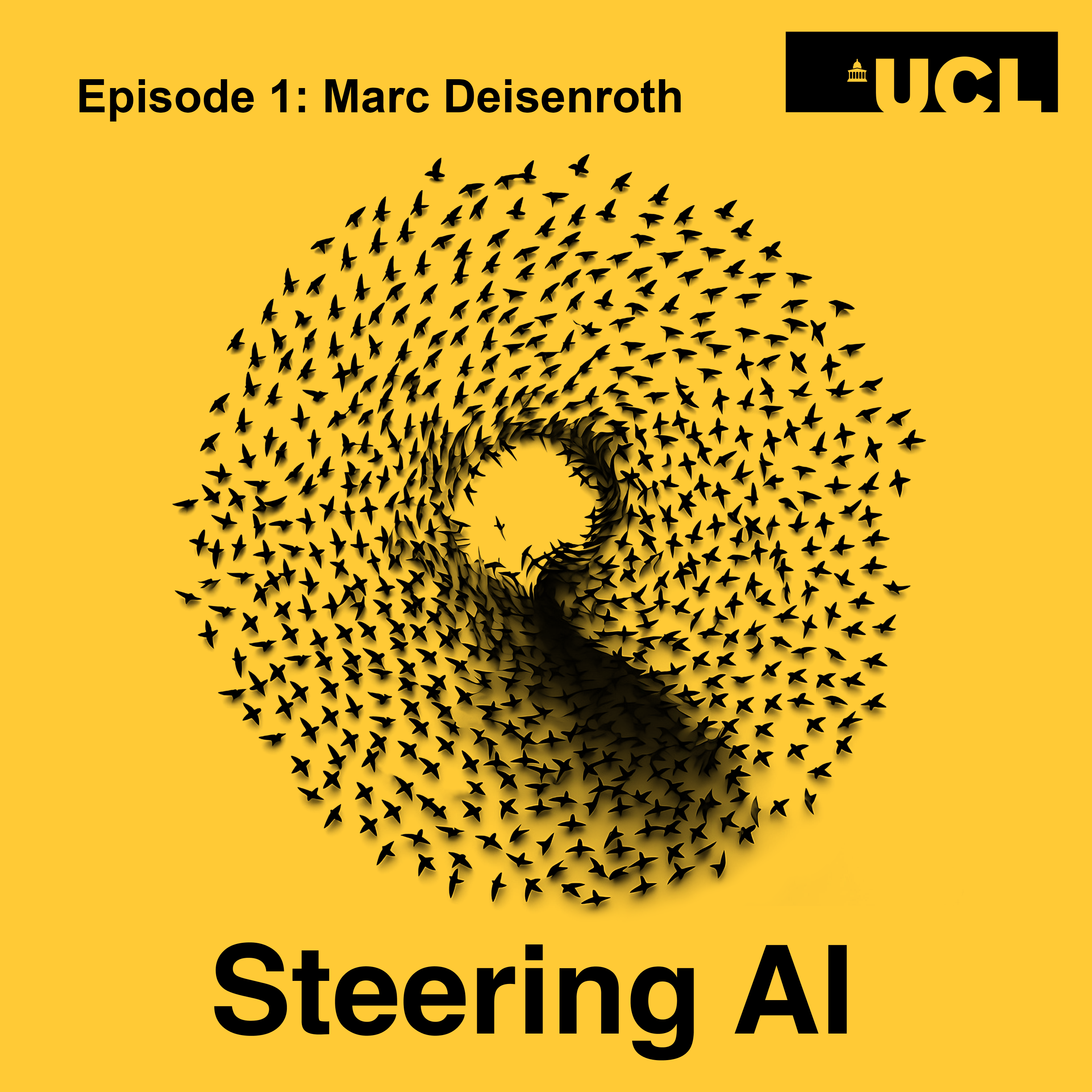 Steering AI podcast - Marc Deisenroth 