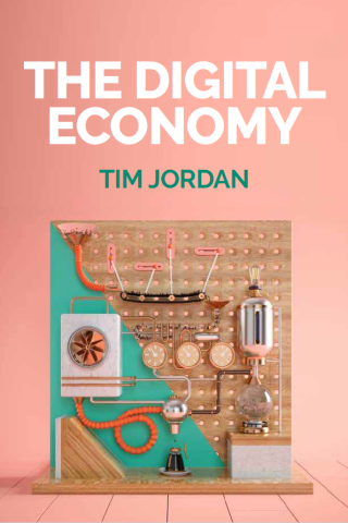 Front cover of The Digital Economy book by Prof Tim Jordan