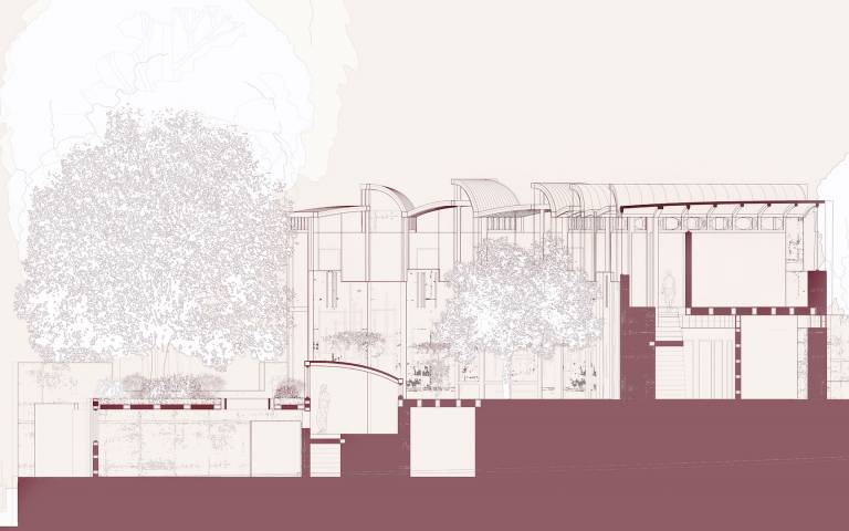 ‘Sexual Health Centre for the Queer Community’ by Xan Goetzee-Barral, Architecture MSci, Year 1