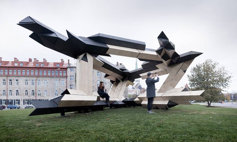 Gilles Retsin's winning pavilion at the Tallinn Architectural Biennale 2017