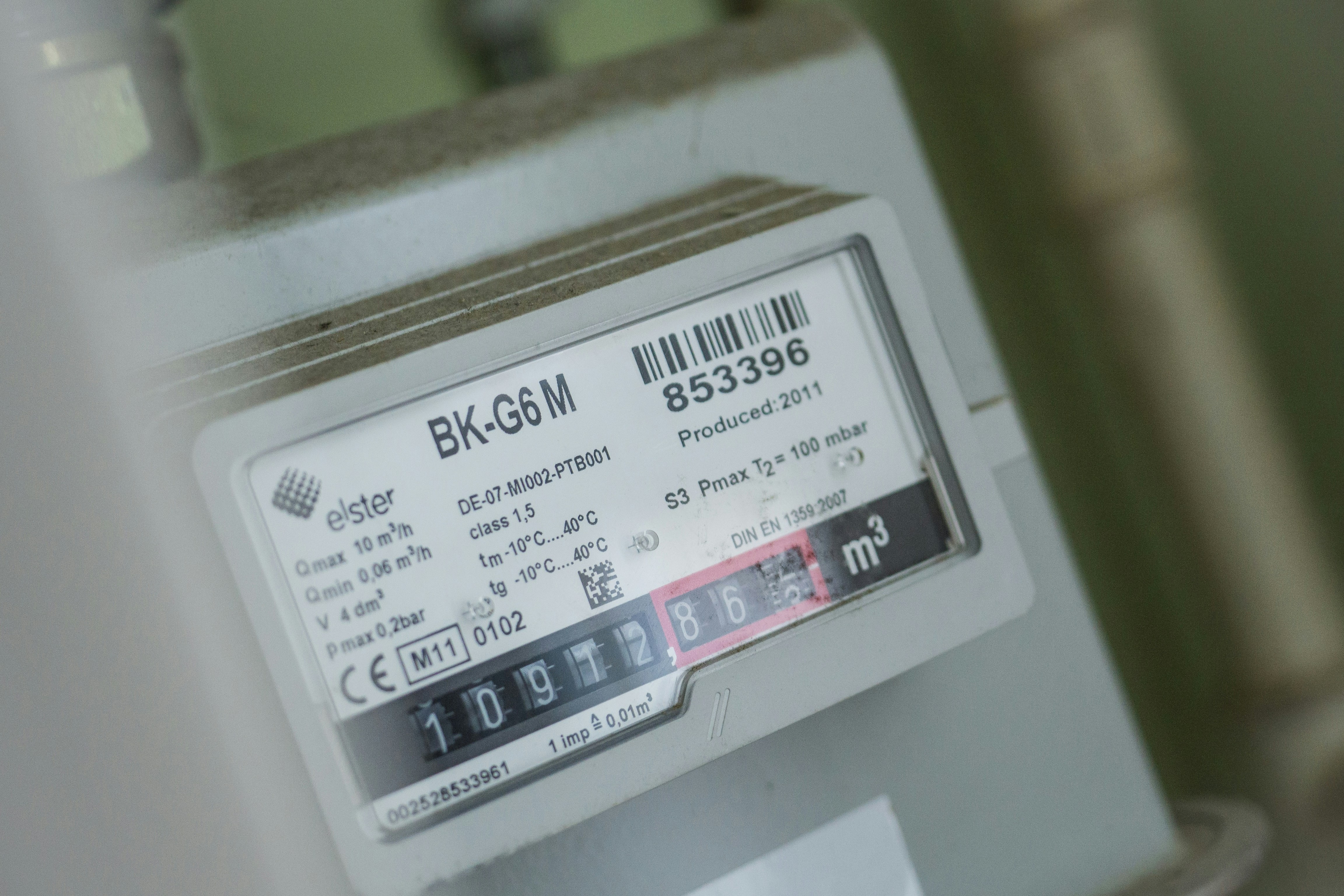 a close up shot of an energy meter. 