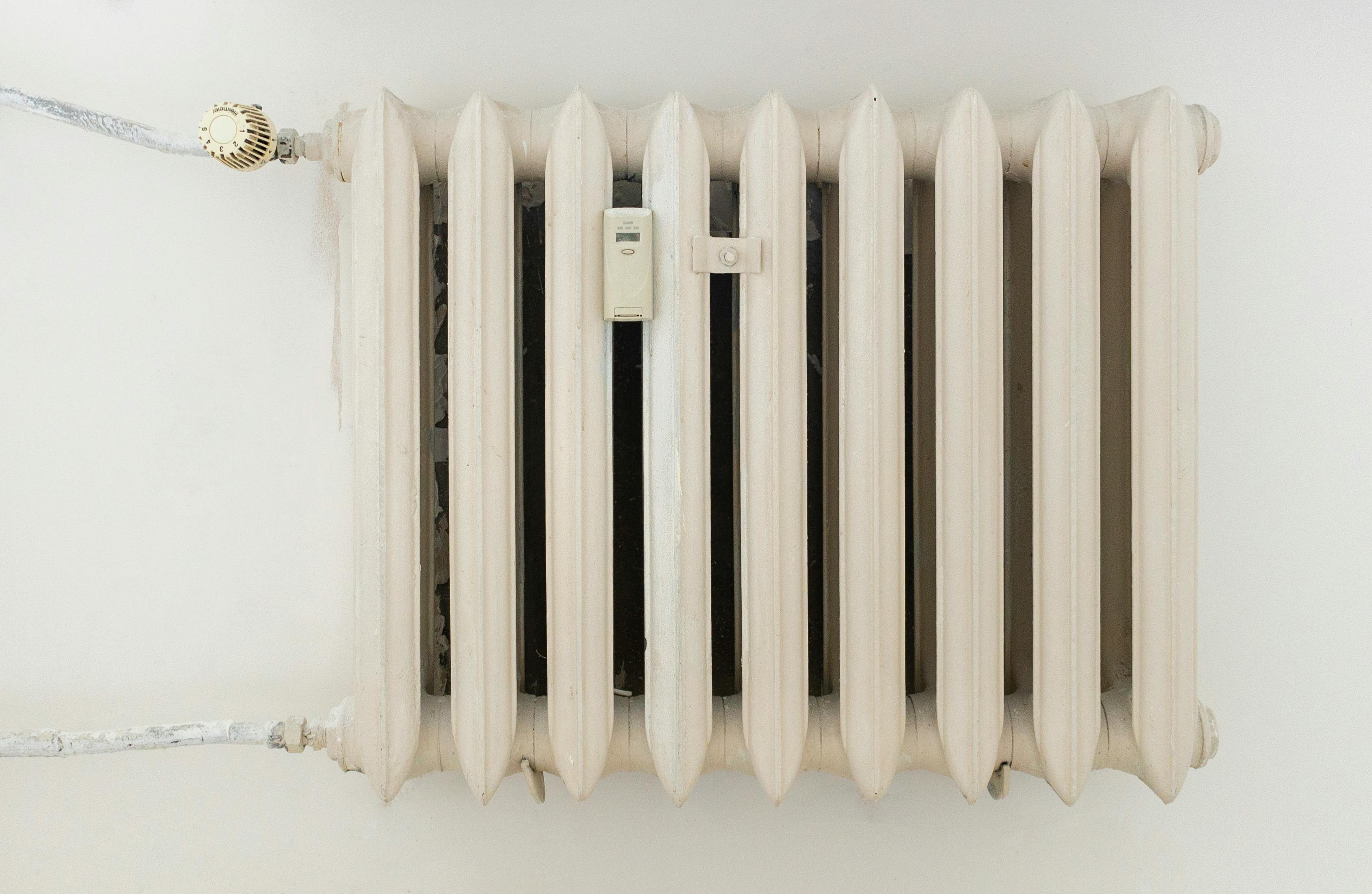 a close up shot of a radiator.