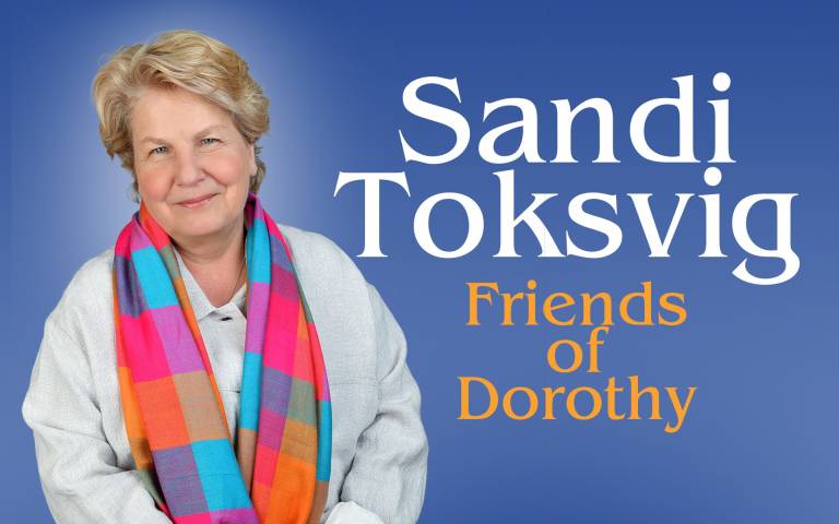 Sandi Toksvig Friends of Dorothy