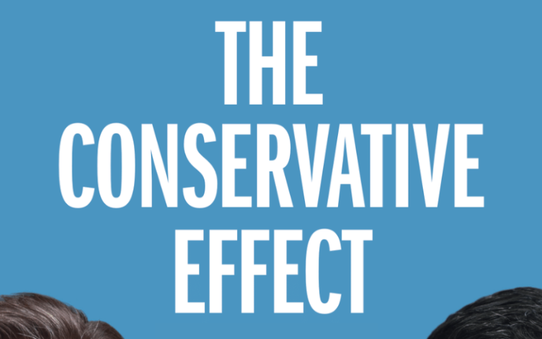A cropped version of the front cover of The Conservative Effect 2010–24.