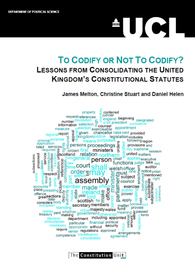 should the uk codify its constitution essay