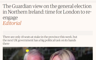 A screenshot of The Guardian article.