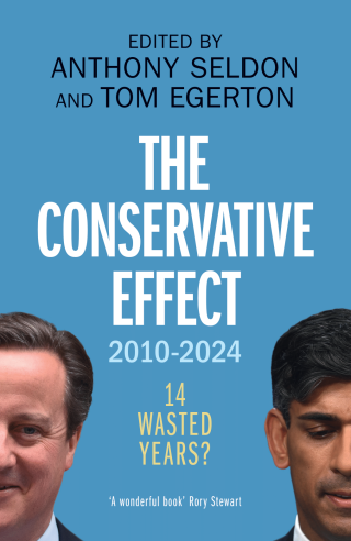 The front cover of 'The Conservative Effect 2010–2024'.