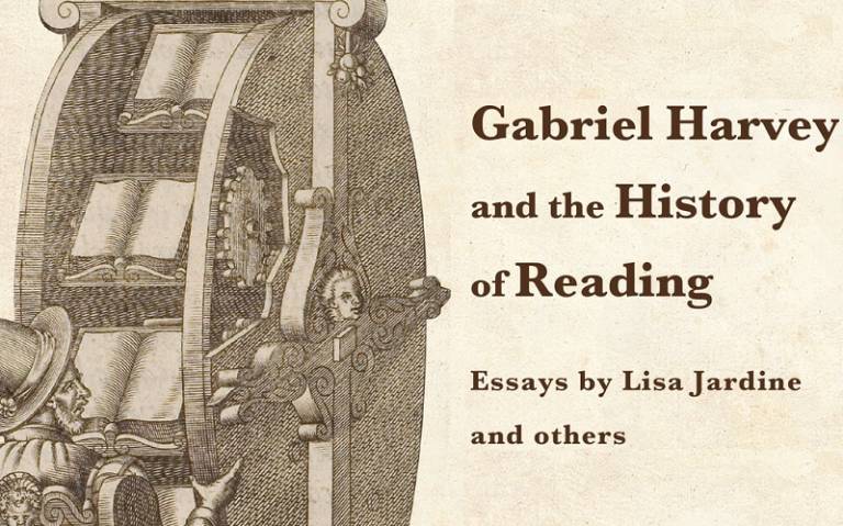 Gabriel Harvey and the History of Reading book cover segment