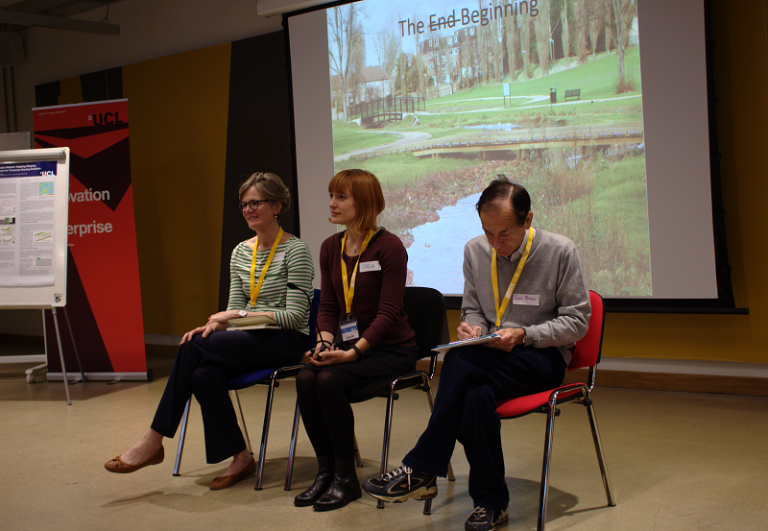 Showcase green infrastructure panel