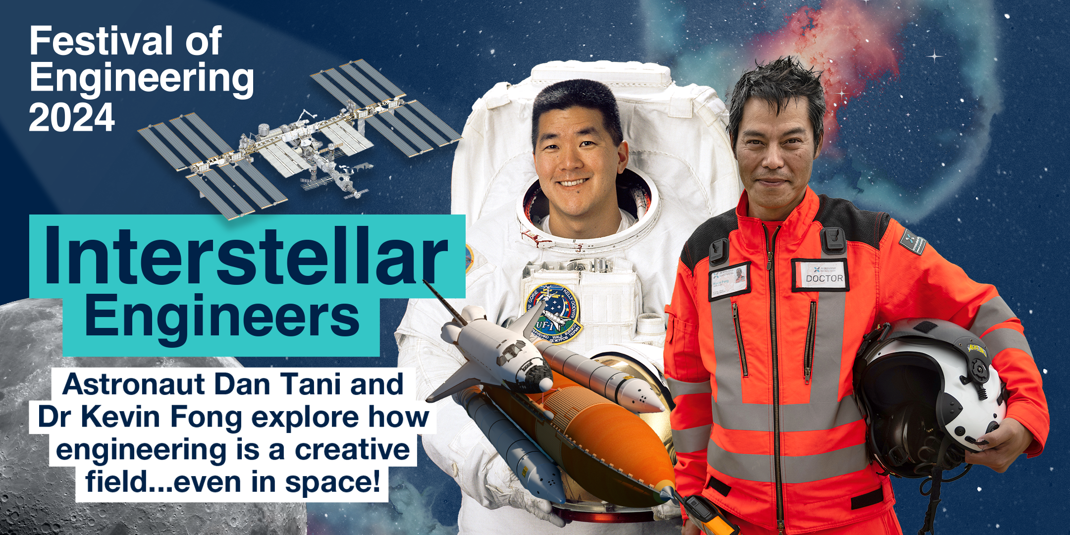 UCL Festival of Engineering, Interstellar Engineers, Dan Tani and Kevin Fong