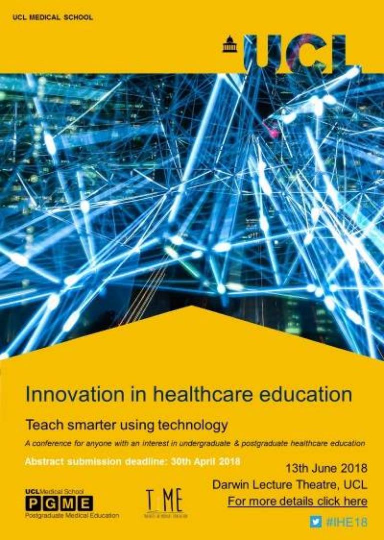Innovation in Healthcare Education Conference 2018