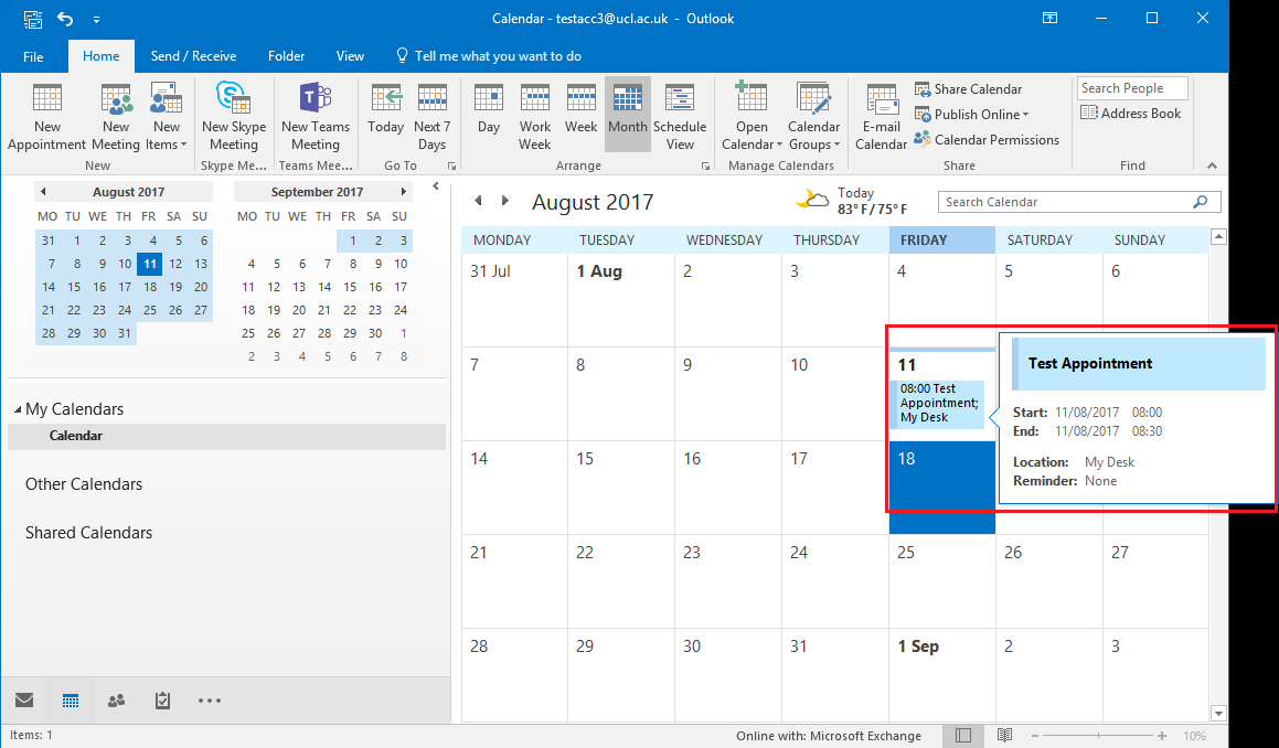 How To Make Appointments In Outlook Reverasite