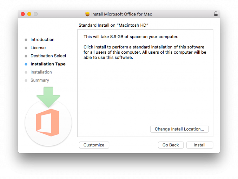 install office on mac for all users