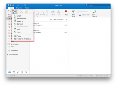 How to create smart folders in outlook 2016 for mac download