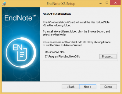 endnote web installer