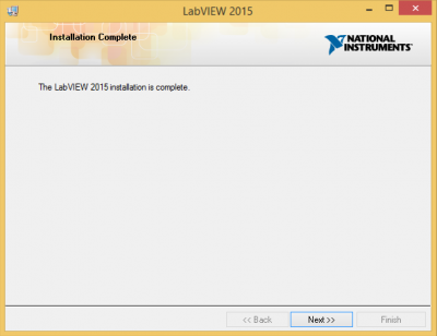 instacal install with labview