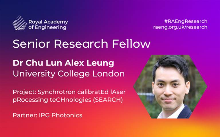 Graphic of Dr Leung's Senior Research Fellow appointment