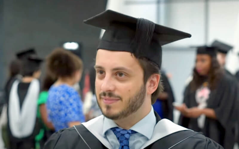 Zack Ferguson, UCL graduate