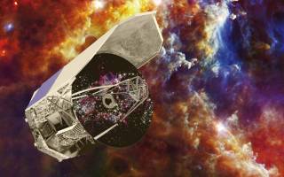 Artist's impression of the Herschel Satellite