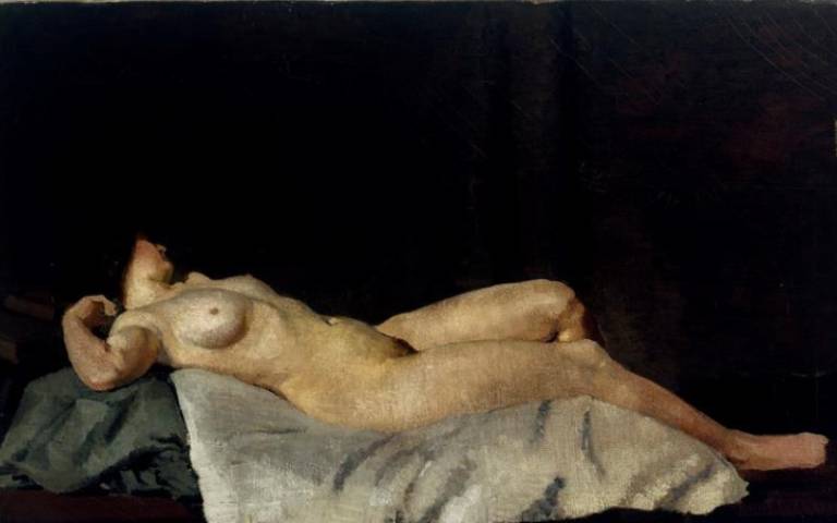 Female figure lying on her back, UCL Art Museum