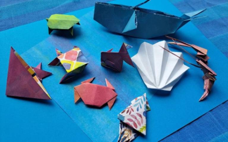 Selection of origami pieces