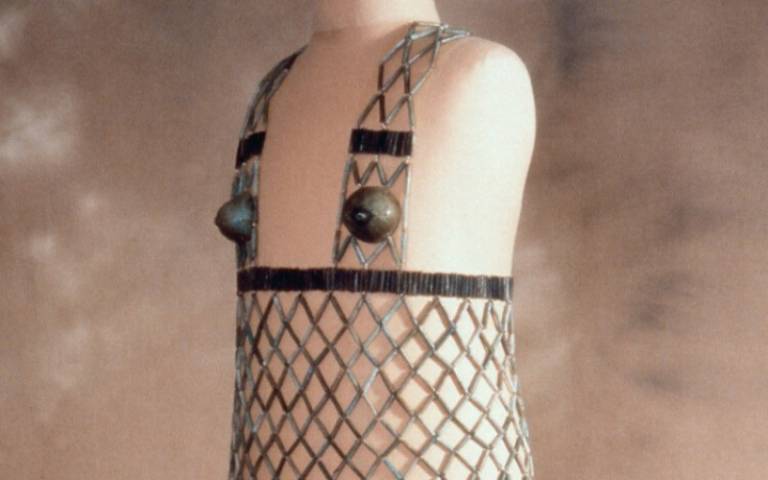 Bead-net dress, Petrie Museum