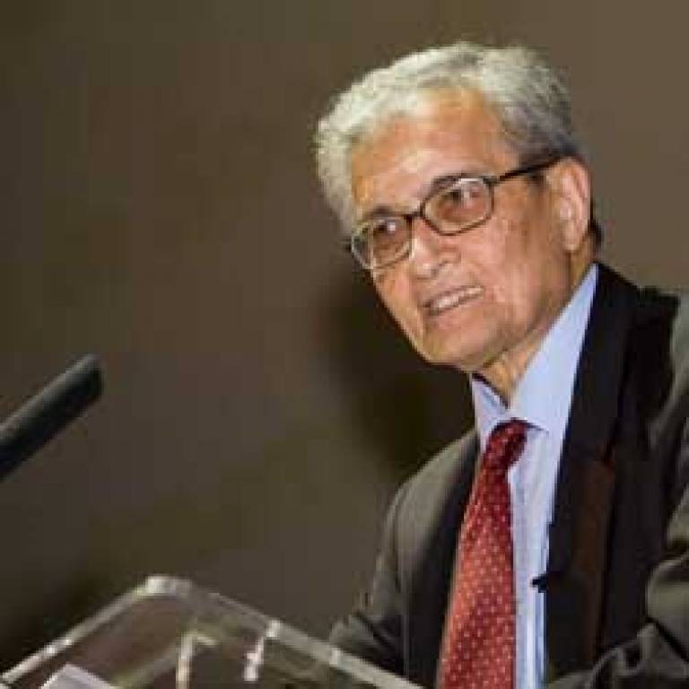 Nobel Laureate Professor Amartya Sen lectures at UCL | UCL News - UCL ...