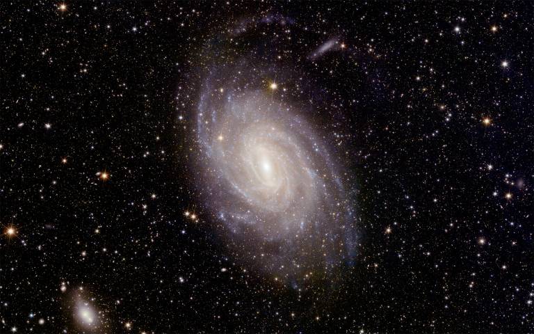 In this image Euclid showcases NGC 6744, an archetype of the kind of galaxy currently forming most of the stars in the local Universe. 