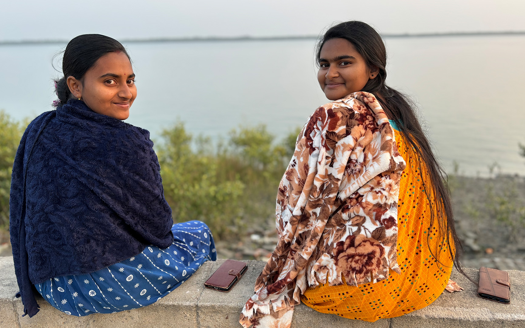 Women by the coast