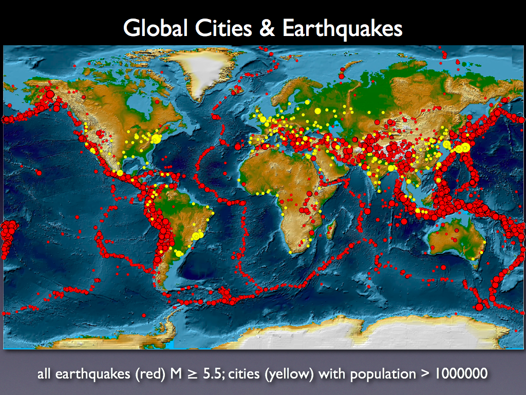 recent earthquakes in the world