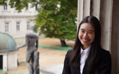 Photo of Rachel Wan in the Portico