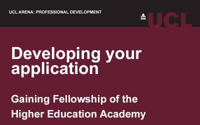 higher education academy fellowship application example