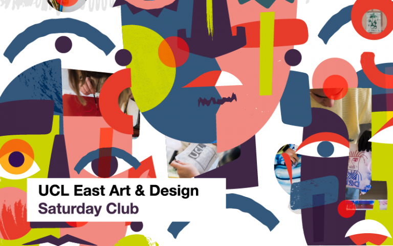 UCL East Art & Design Saturday Club visual