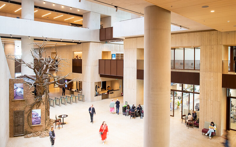 Marshgate Atrium (view from top)