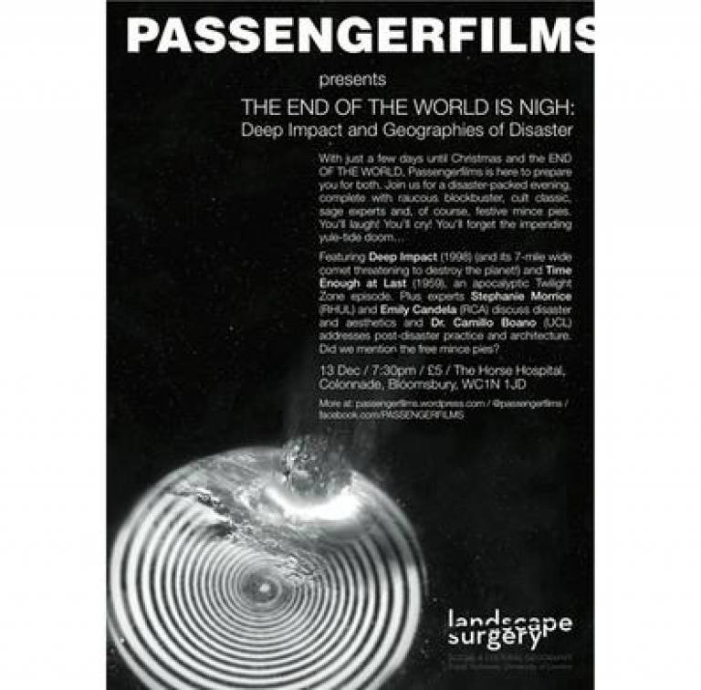 Passengerfilms: Geographies of Disaster
