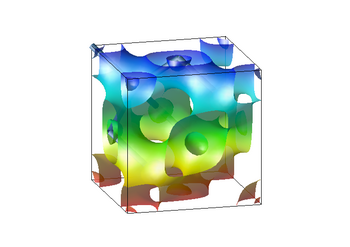 Contour plot of bulk
      silicon charge